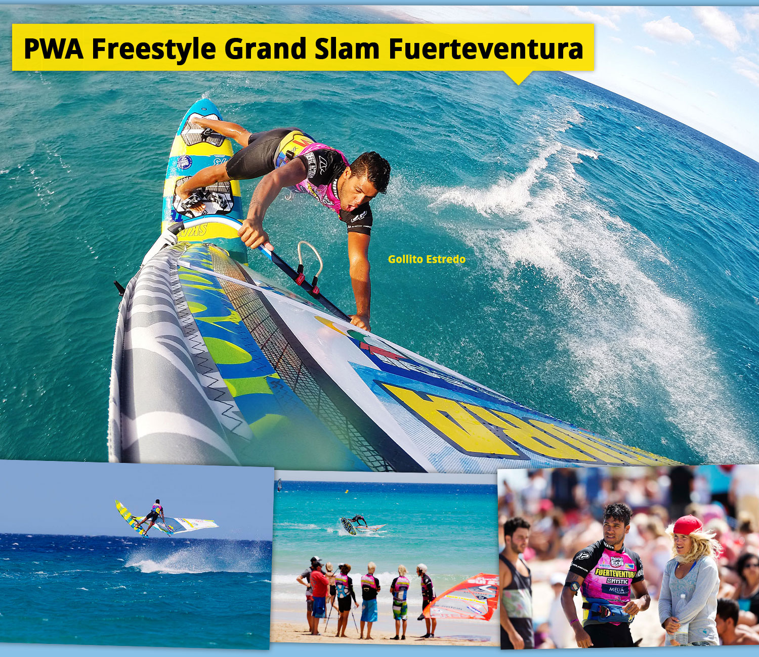 PWA Windsurf World Cup Fuerteventura 2014 - Freestyle Grand Slam