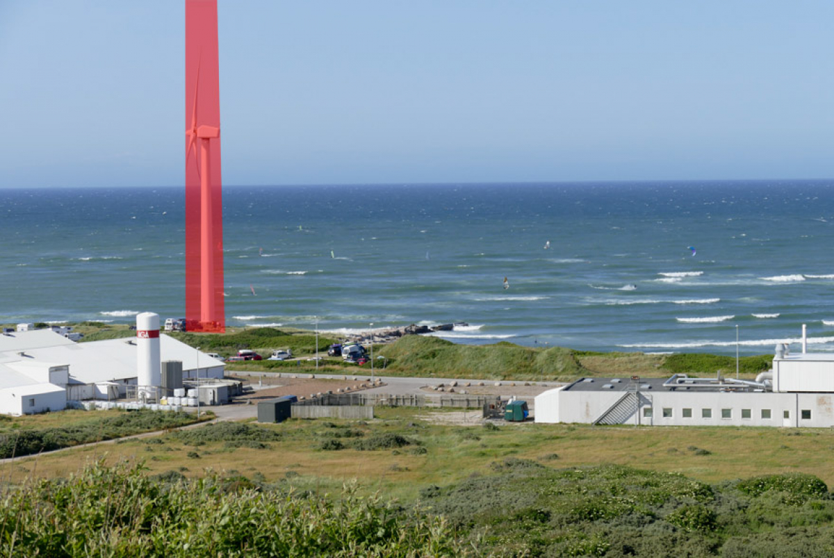 Hanstholm - Windenergie vs. Windsurfing