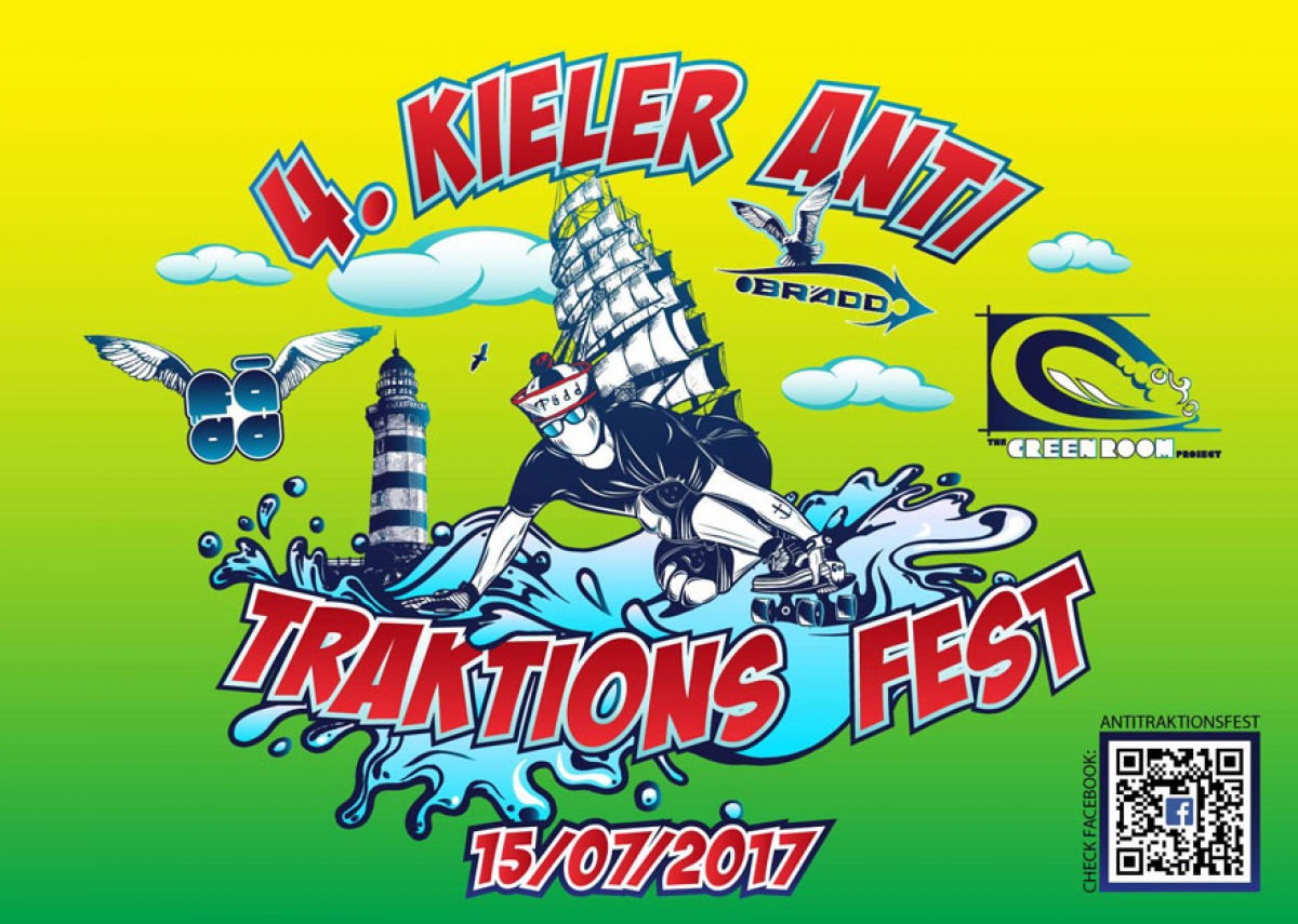 Anti Traktions Fest - Skatelongboarden in Kiel