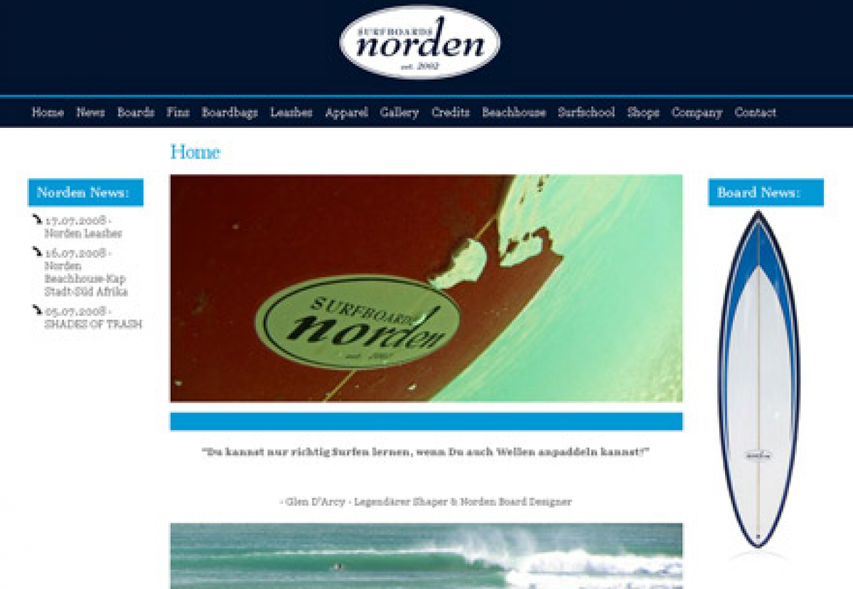 Norden Website - Relaunch & Leashes