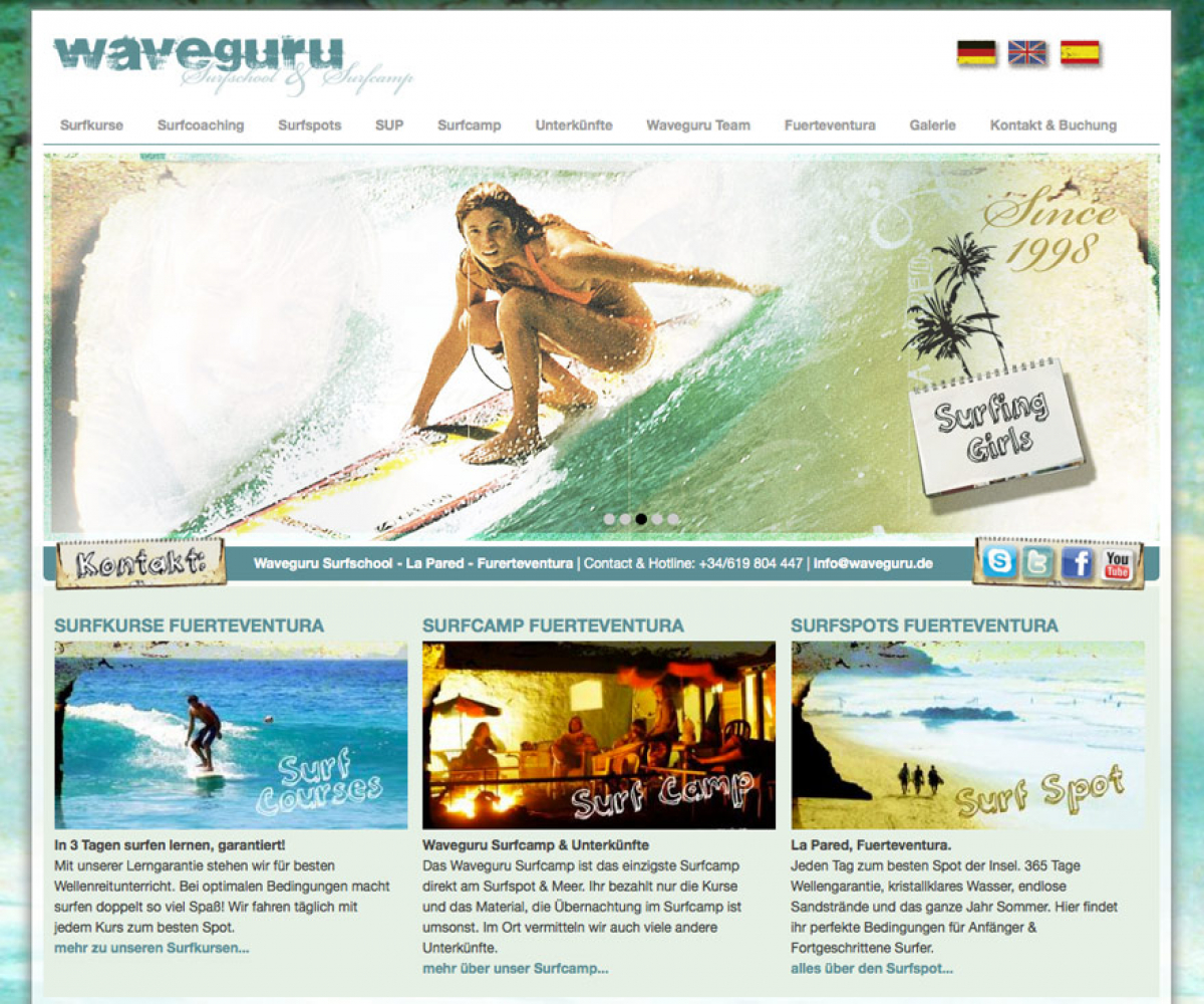 Surfcamp zu verkaufen - Wellenreitschule auf Fuerte