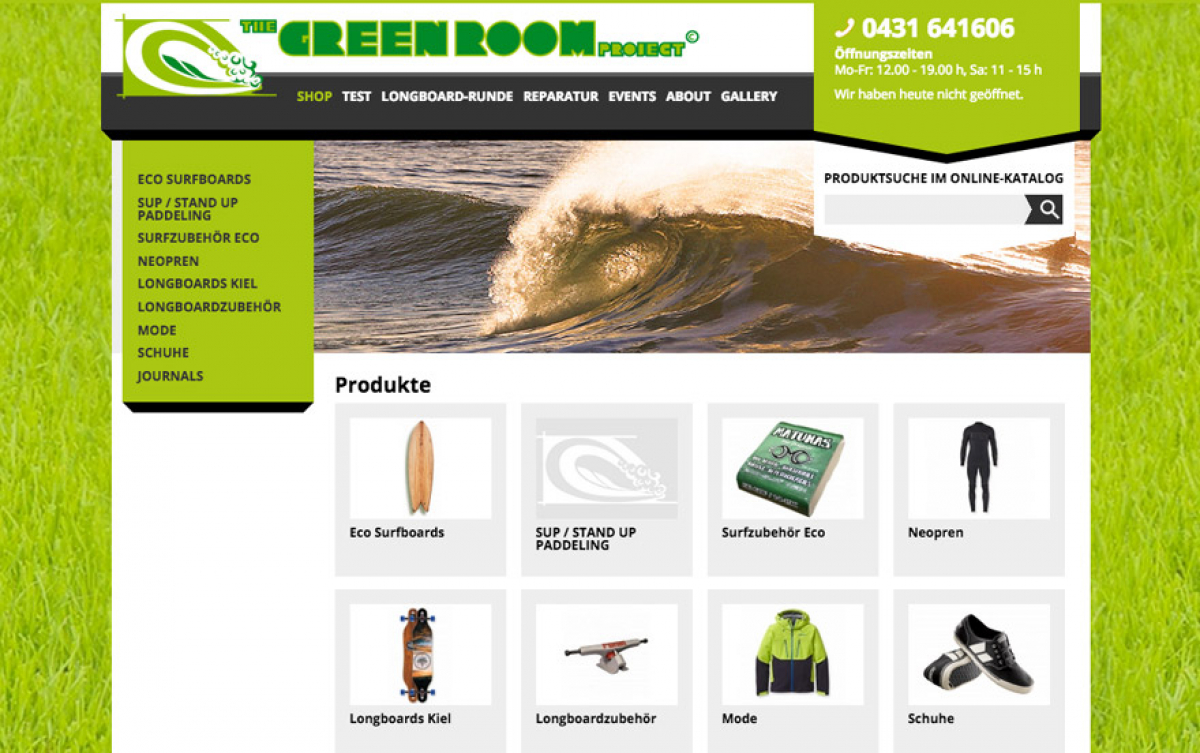 Umzugs-Sale - Greenroom Surfshop