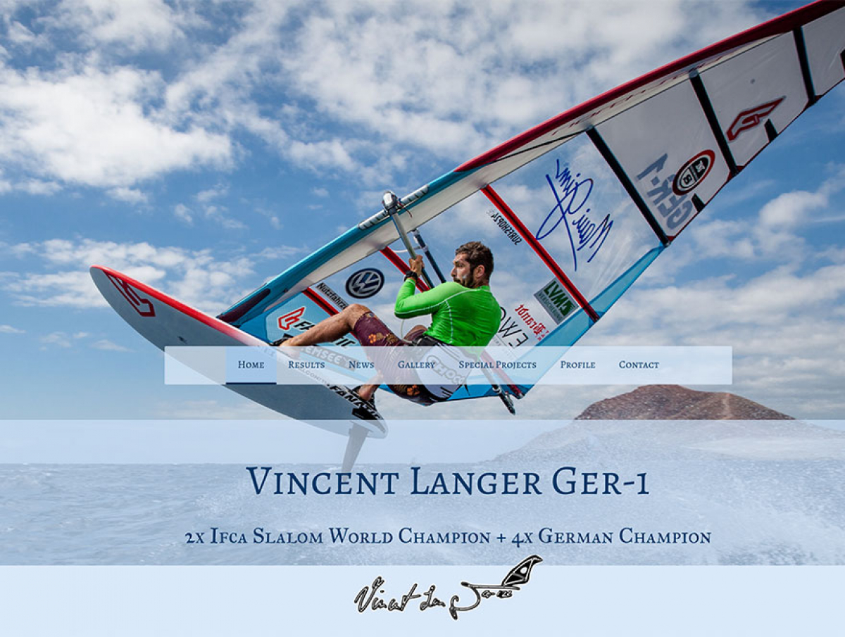Vincent Langer - Neue Website