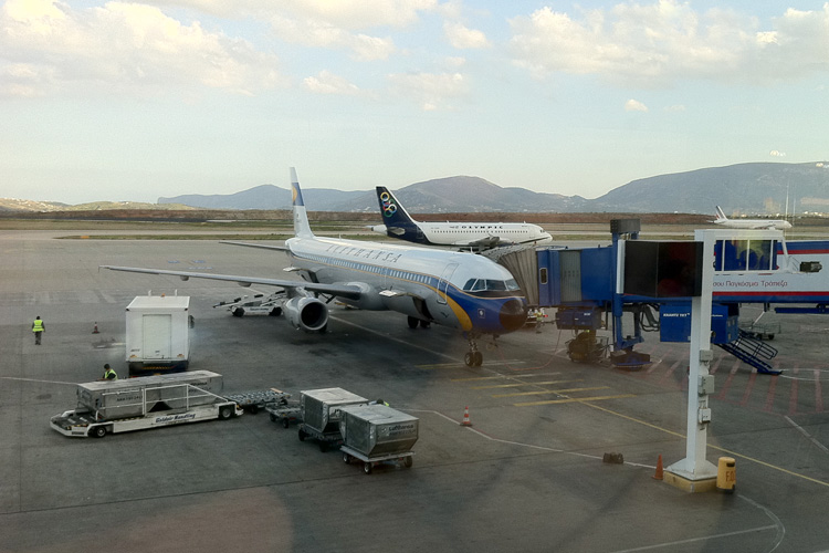 Materialtransport im Flugzeug 2013/2014