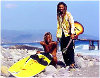 Brian Talma mit David Kirton auf Jamaika