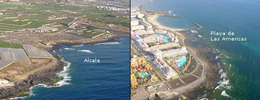 Alcala und Playa de Las Americas