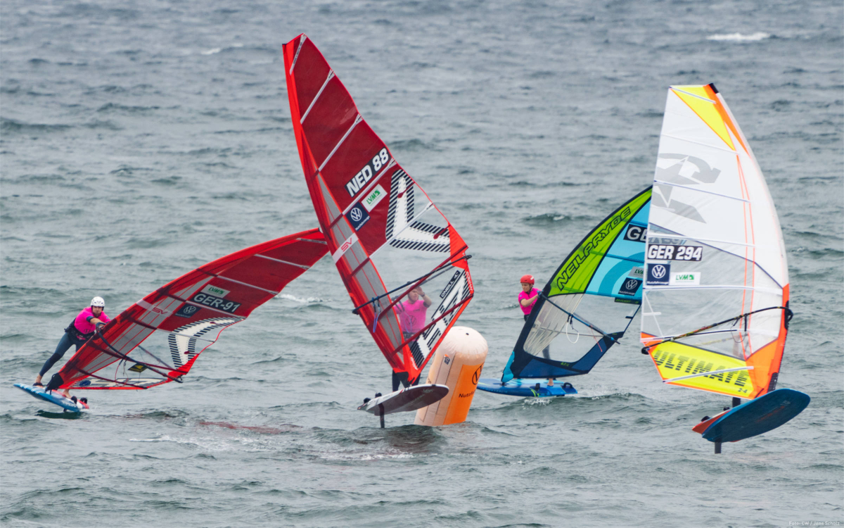 Foilsurf-Races beim California Surf Cup auf Sylt