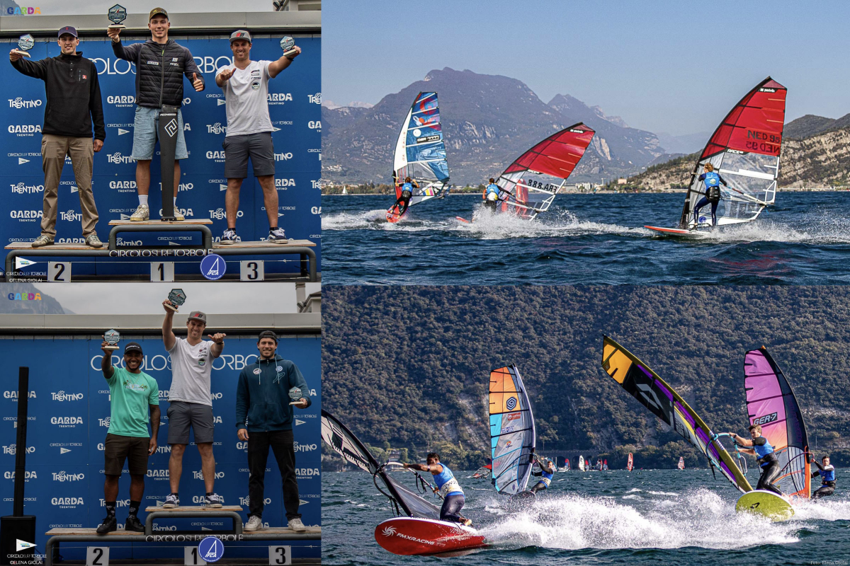 Fabian Wolf auf Platz zwei (o.l.). Nico Prien auf Rang drei (u.l).