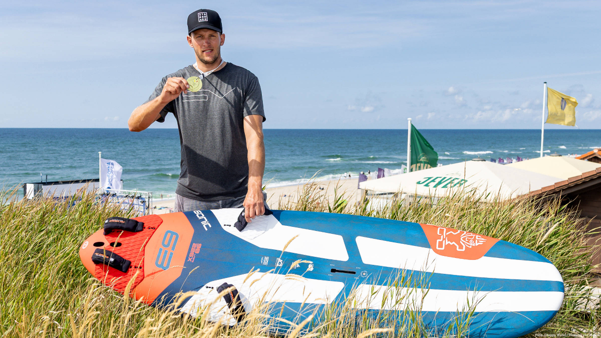 Fabian Wolf - Deutscher Windsurf Meister 2026 in der Disziplin Foil-Slalom