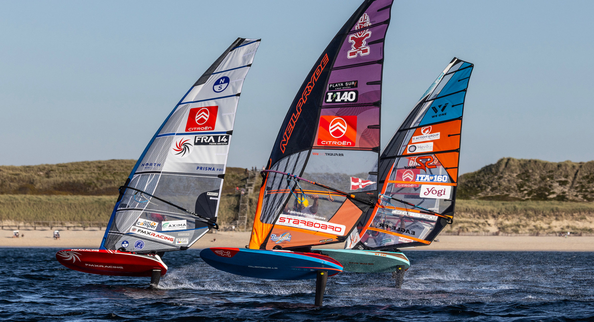 Foil-Slalom vor Sylt