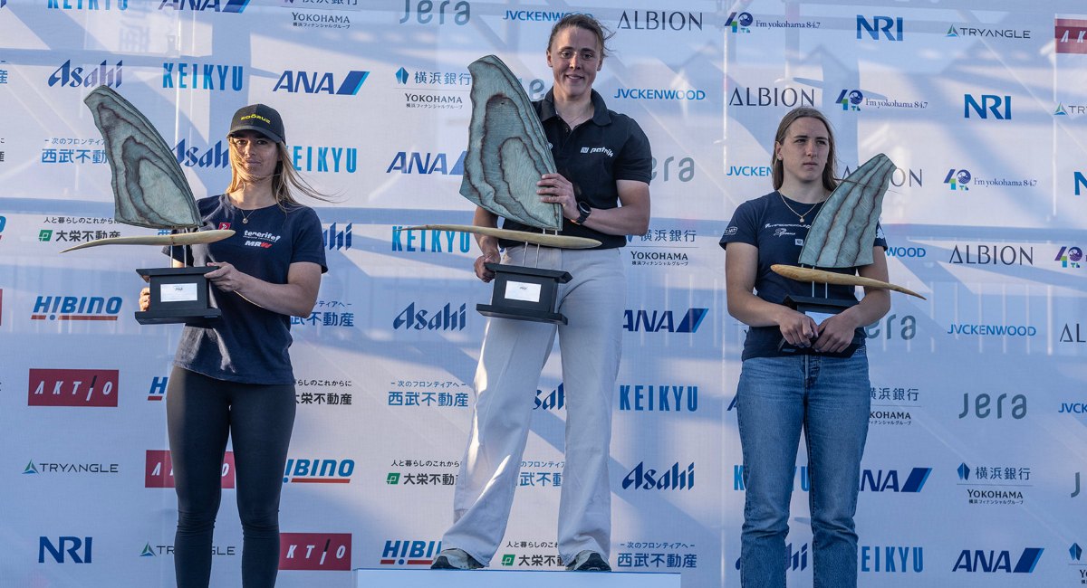 Justine Lemeteyer holt den Foil-Slalom-Titel