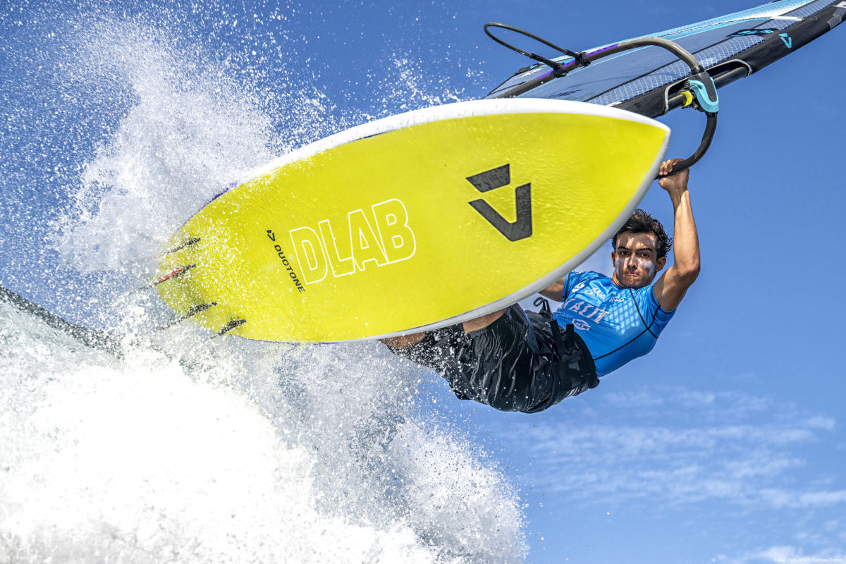 Cesar Filippi aus Frankreich trat in der Altersgruppe Pro Junior an und konnte sich auch für das Hauptfeld qualifizieren.