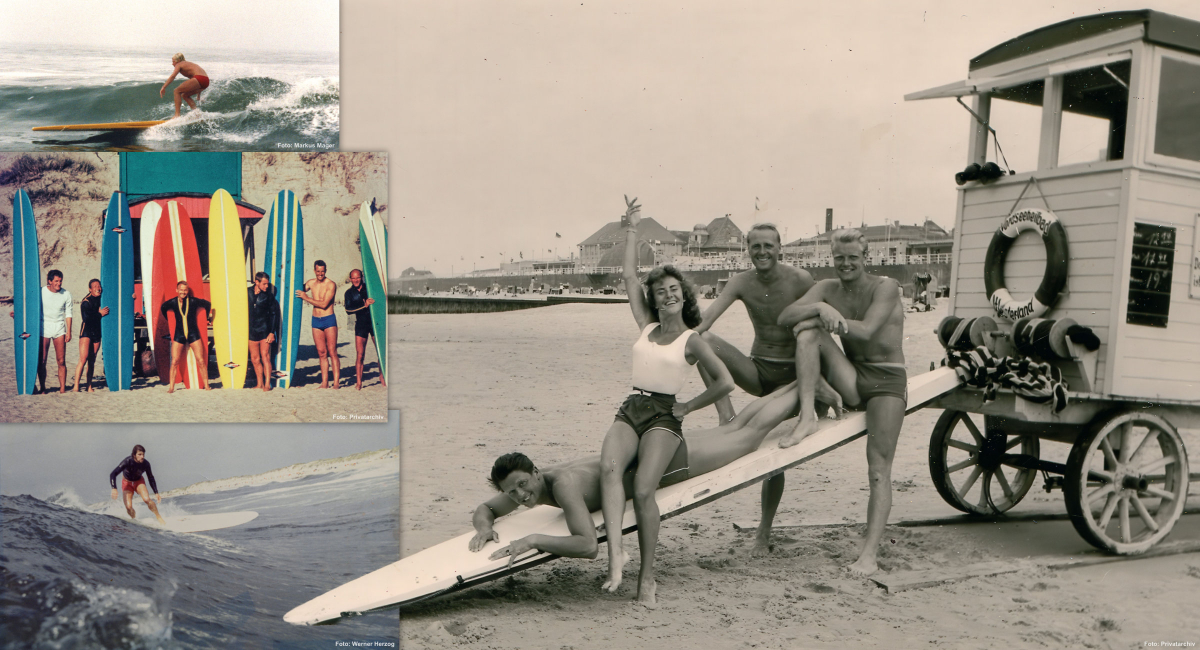 Ausstellung: 70 Jahre Surfgeschichte