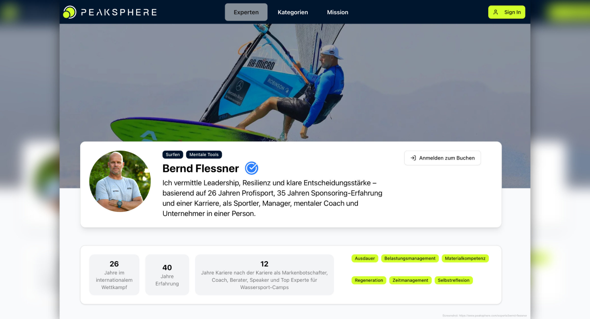 Coaching mit Bernd Flessner