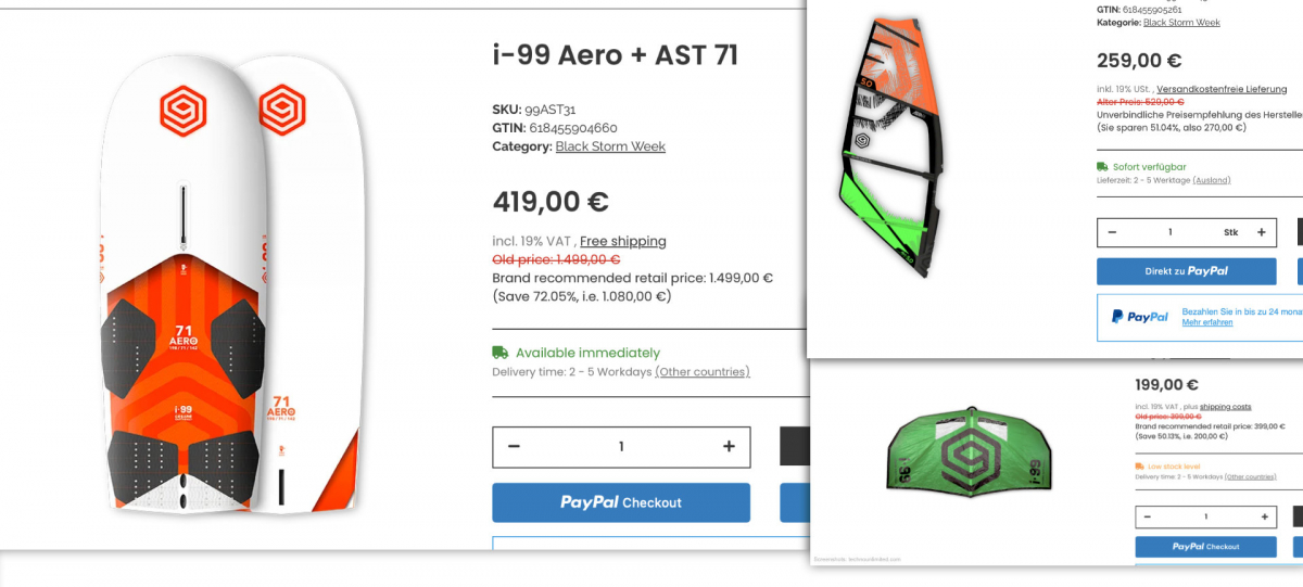 Techno Unlimited - Black Storm Days