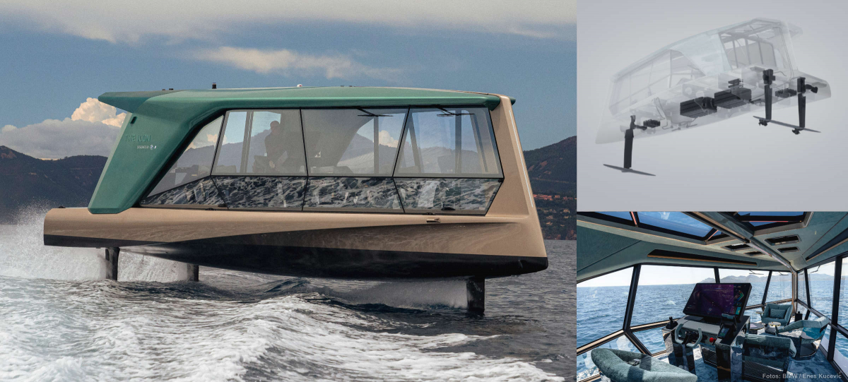 Foil-Boot von BMW: The Icon