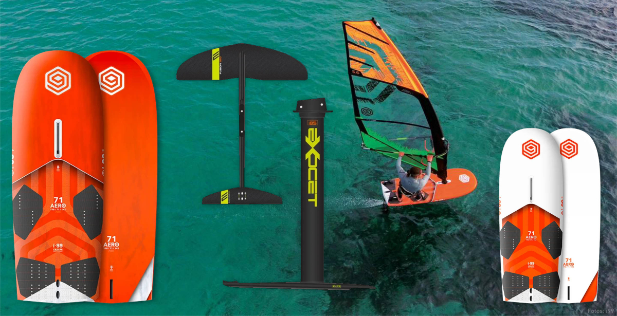 Angebot für Windfoil-Einsteiger - Board plus Foil für 849 Euro