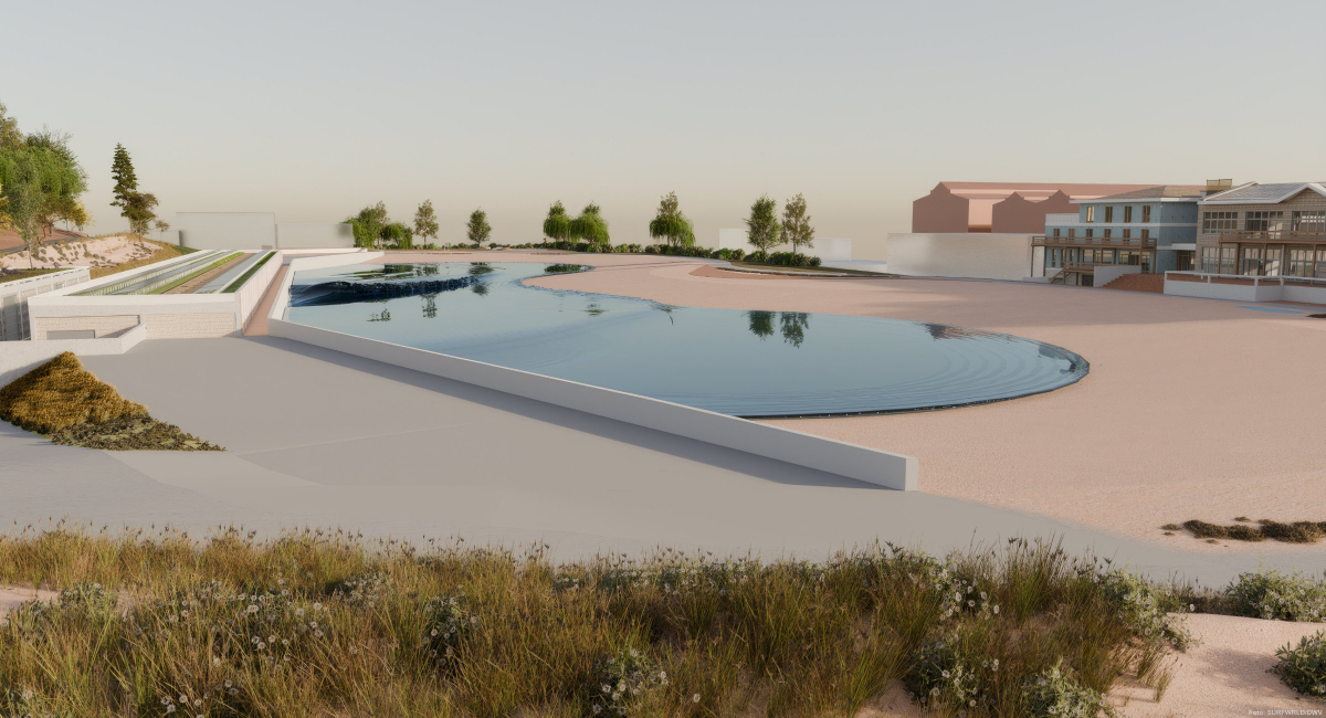 Das Surf-Leistungszentrum des DWV soll auf dem Gelände der SURFWRLD entstehen.