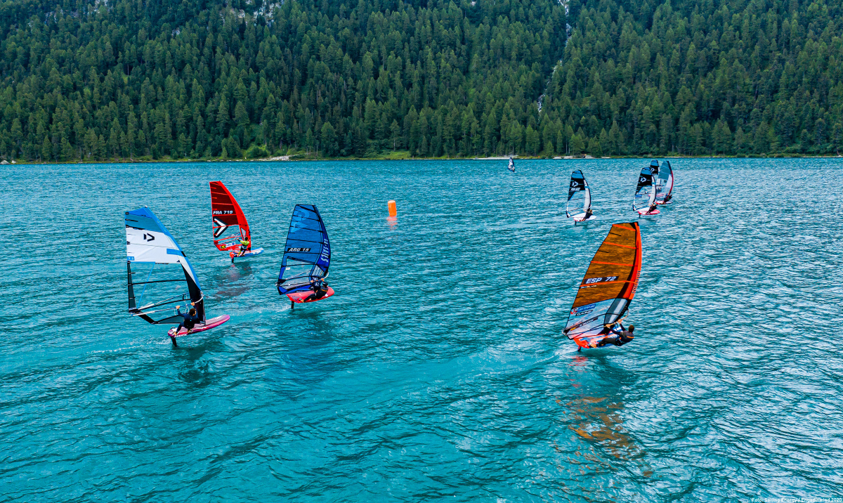 Foil Mania am Silvaplanersee