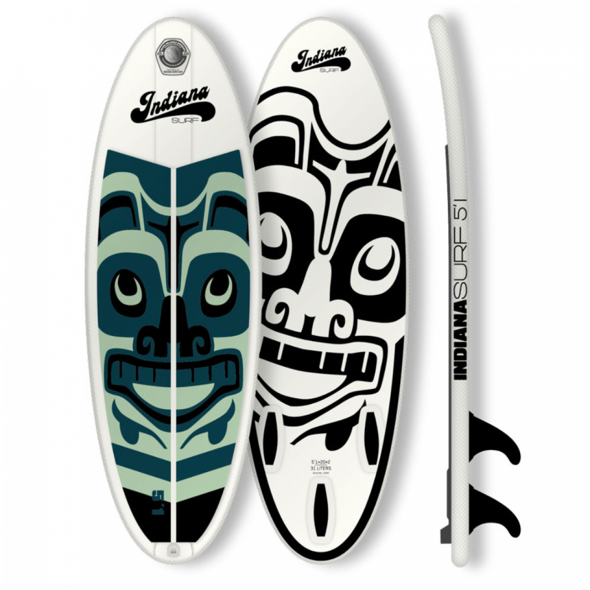 Taschenspieler-Trick - Aufblasbares Surfboard