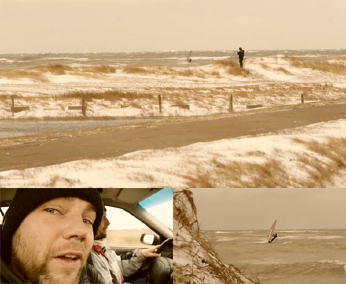 Grandioses Musik-Video - Ostsee-Wintersurfen