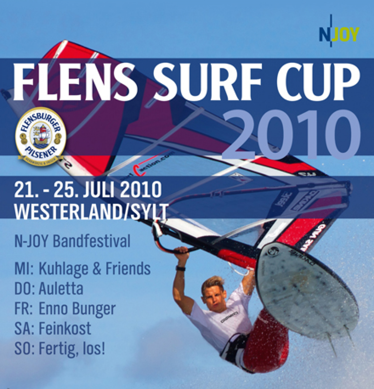 N-Joy Bandfestival - beim Surf Cup Sylt