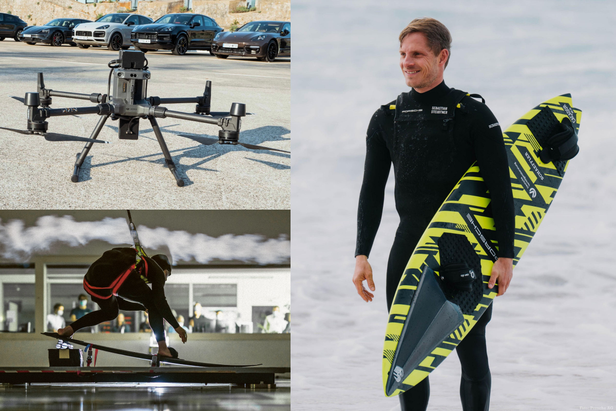 Sebastian Steudtner, Drohne zur Messung der Wellenhöhe