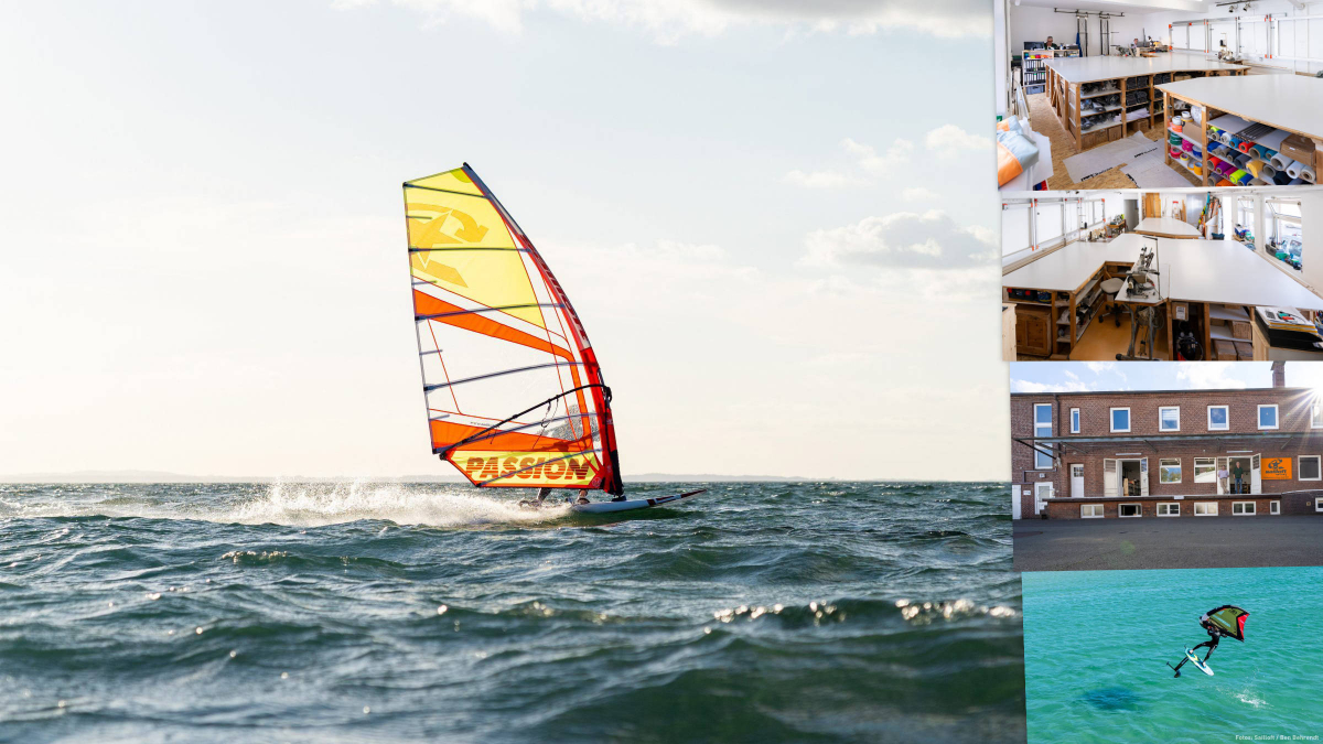 Sailloft an neuem Standort