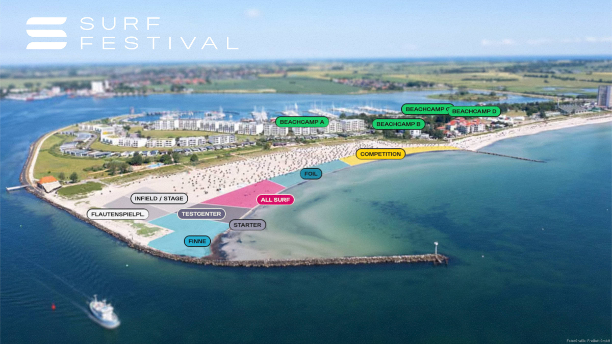 Surf-Festival 2027 und Festival-Festival 2027 auf Fehmarn