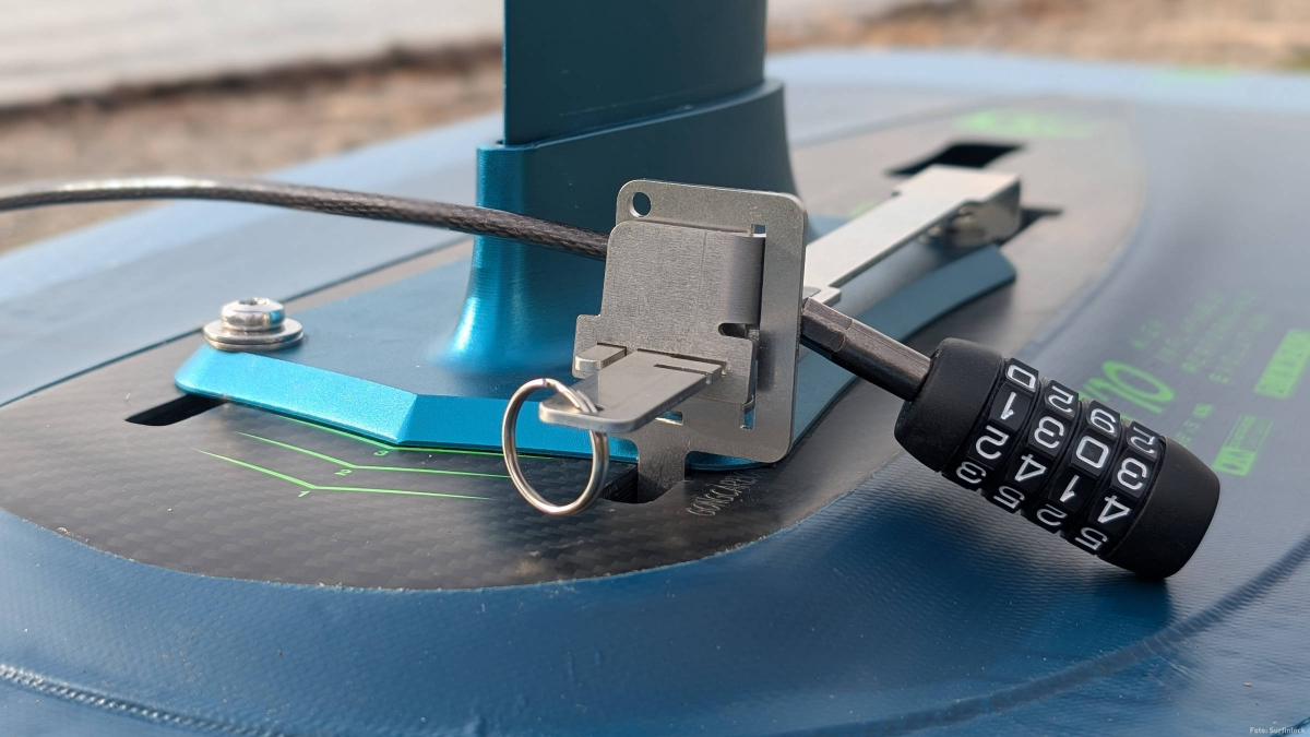 Surfinlock - Diebstahlsicherung für Boards & Foils