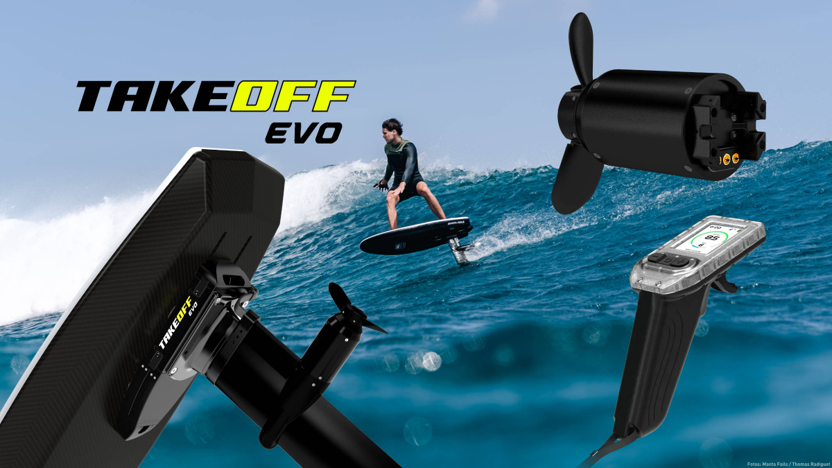 TakeOff Evo - Foil-Assist von Manta Foils