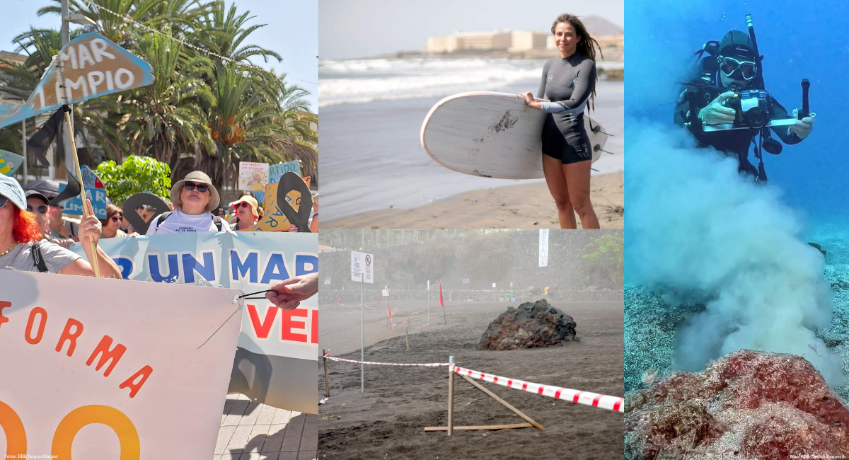 Auf Teneriffa kämpft eine Bürgerinitiative für das Verbot der Einleitung ungeklärter Abwässer ins Meer.