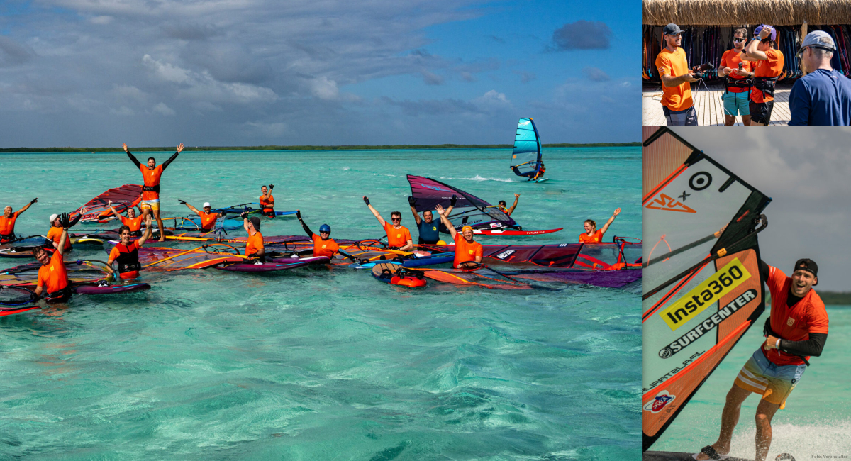 Windsurf-Clinics mit Nico Prien, unter anderem auf Bonaire.