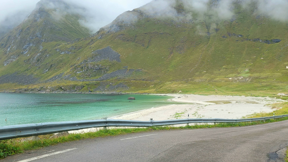 Haukelandstranda auf den Lofoten