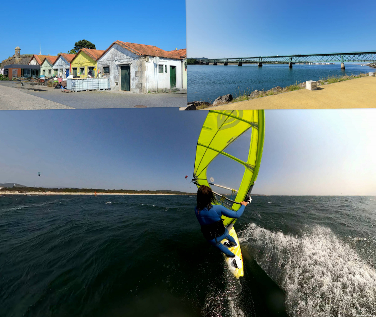 Viana do Castelo, Ponto Eiffel und wieder auf dem Wasser