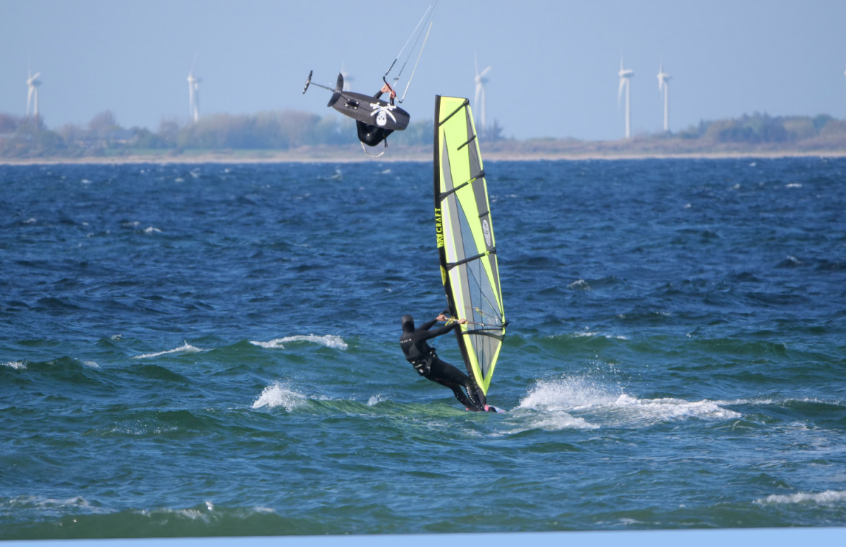 Windsurfen in Heiligenhafen - 6. Mai 2020