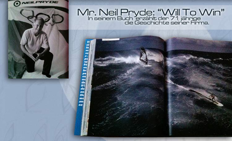 Neil Pryde "Will To Win" - Buch