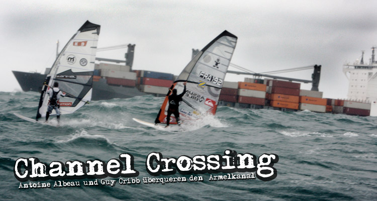 Channel Crossing: Antoine Albeau & Guy Cribb