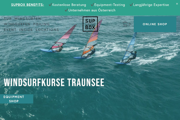 Lakebase Traunsee by SUP & WING BOX