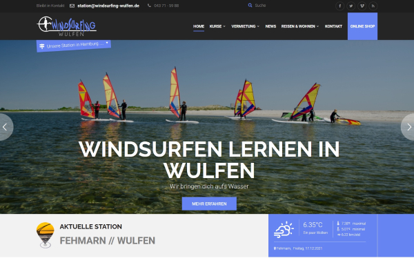 Windsurfing-Wulfen