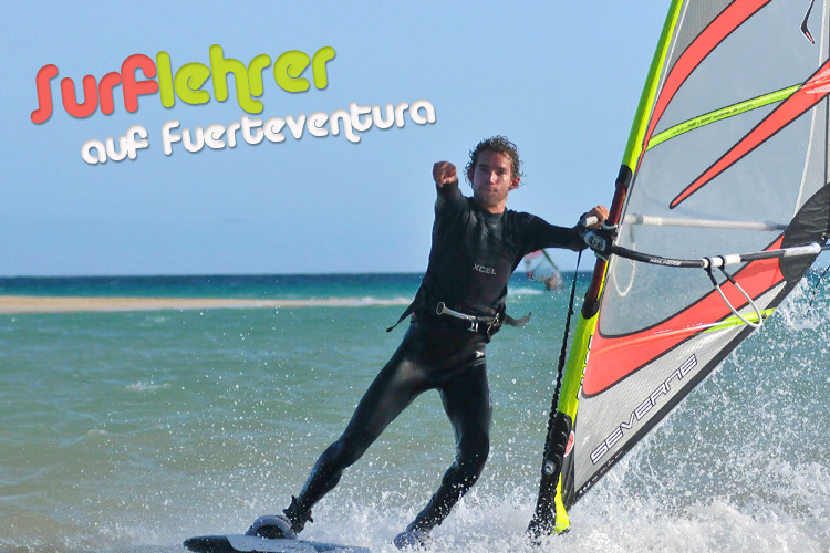 Surflehrer auf Fuerteventura