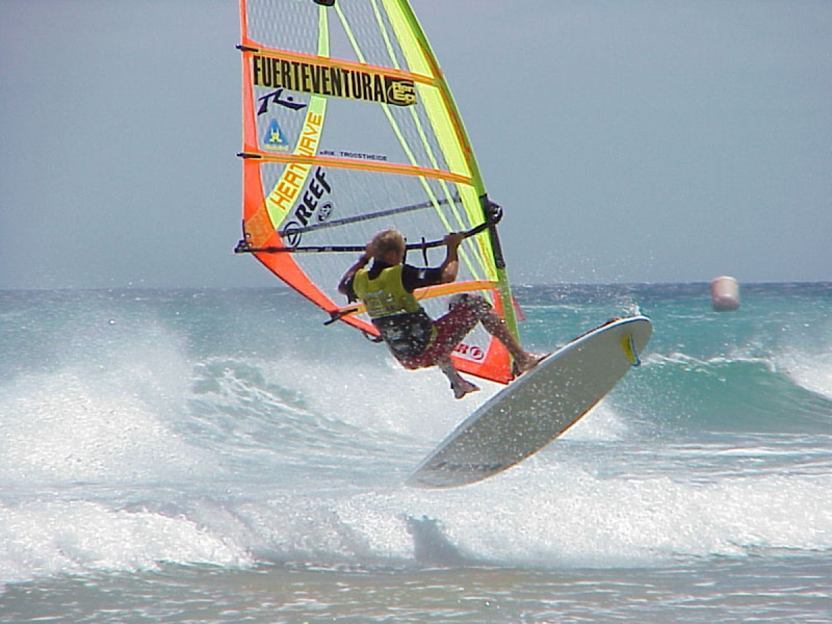 Erik Troostheide... Willy Skipper beim Freestyle-Event / World Cup Fuerteventura