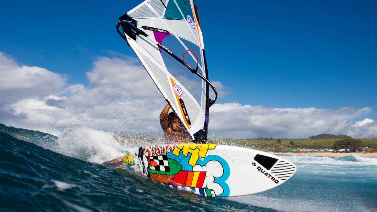 Quatro Teamrider Bernd Roediger vor Maui