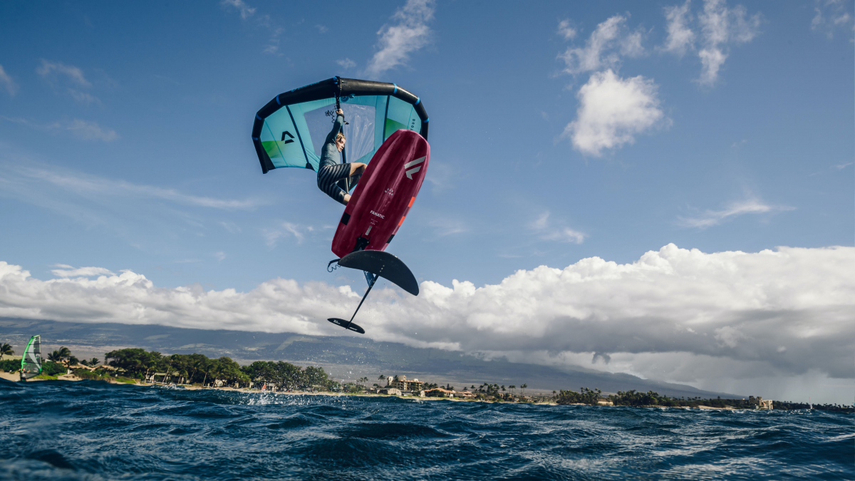 Wingfoiling vor Maui